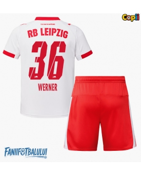 RB Leipzig Timo Werner #36 Echipament de Fotbal Replică 2025-26 Copii Acasa (+ Șorturi)